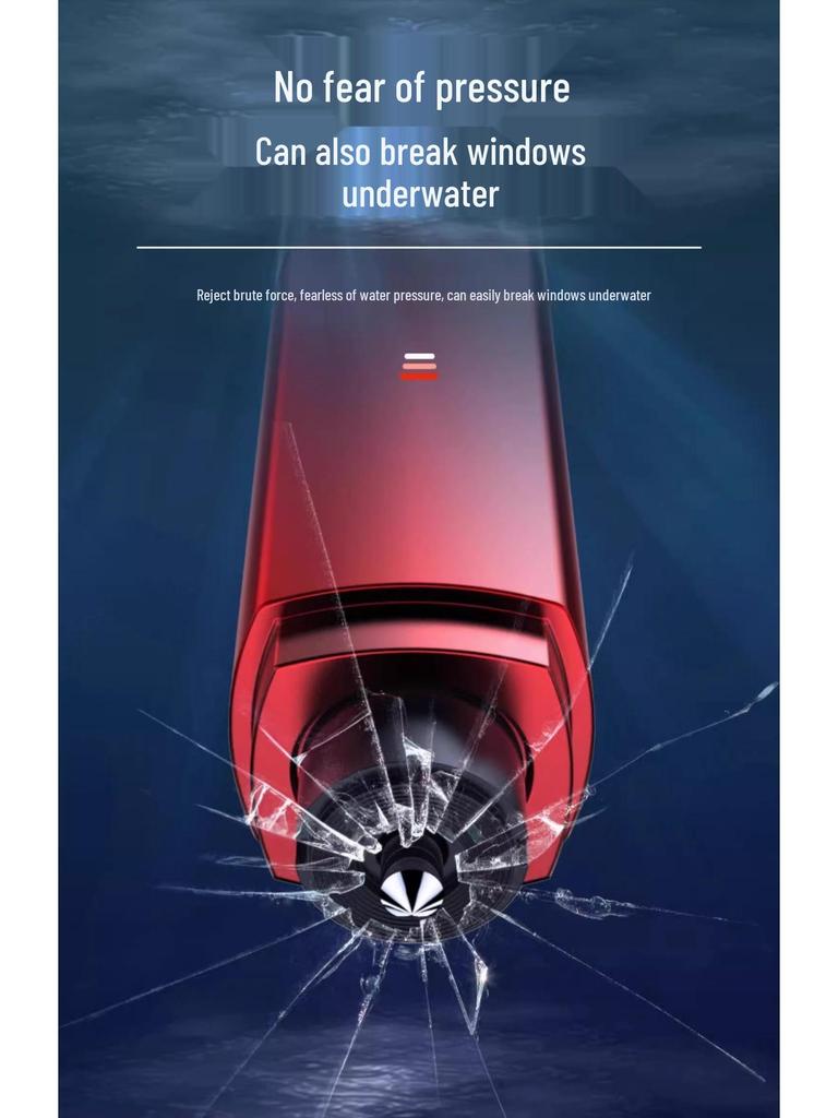 New Customer Discount: Portable Multi-Functional Car Safety Hammer & Seatbelt Cutter