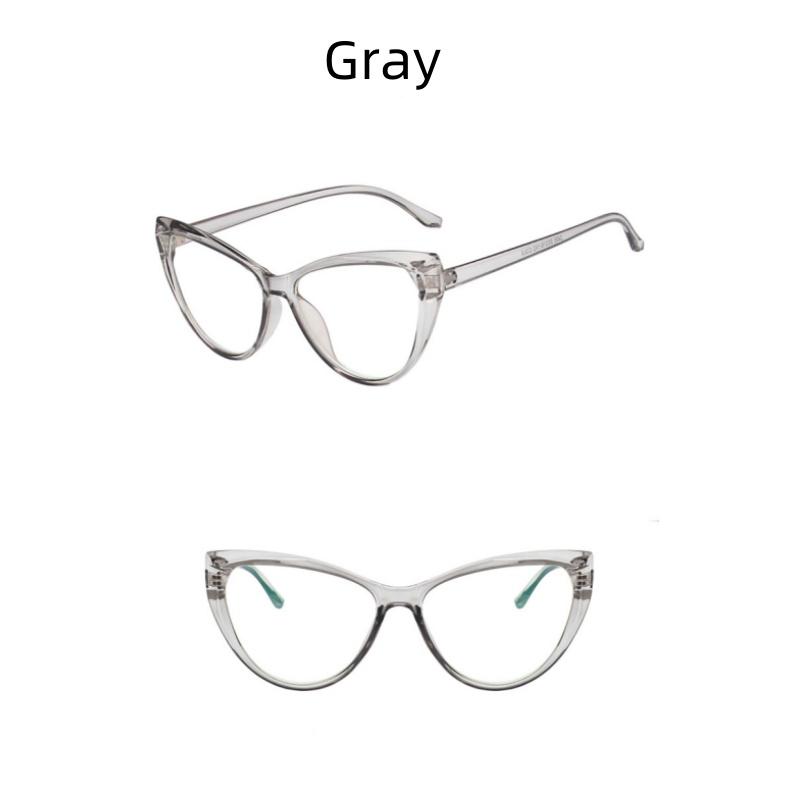 Women Eyeglasses Frame Cat Eye Pink Pretty Eye Glasses Optical Frames For Female Plastic Glasses Frame Fashion Decoration