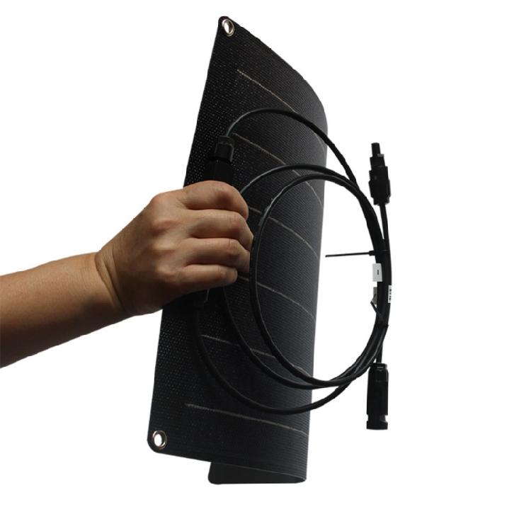 Портативная солнечная панель 30 Вт, гибкая, водонепроницаемая, для кемпинга, лодок, плата для зарядки аккумулятора 12 В