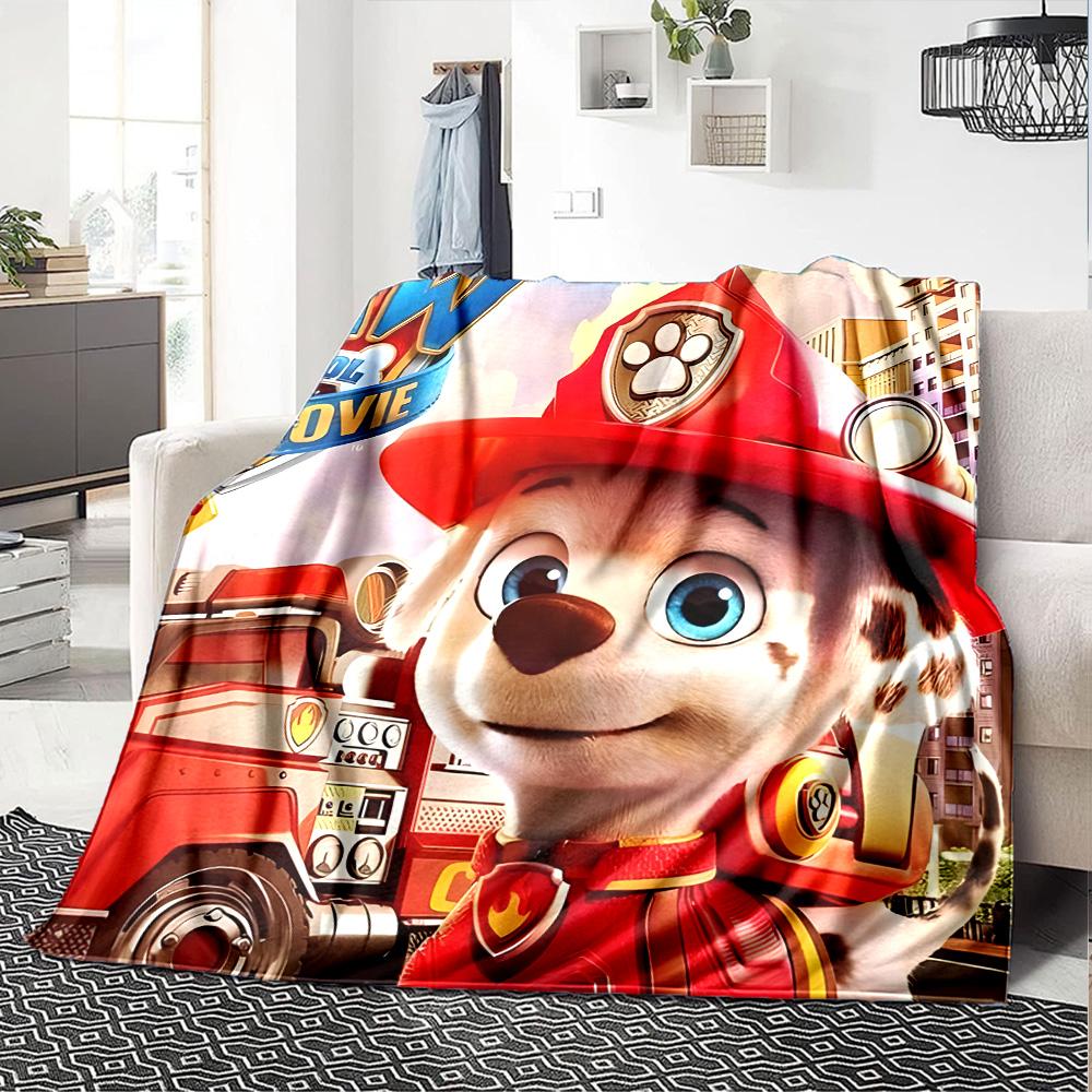 1pc Paw Paw5 Blanket, Gift, for Men and Women, Soft Blanket, Good for Sofa Bed Couch Travel, Lightweight Flannel Blanket