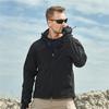 Fleece Men's Winter Military Softshell Tactical Jacket Outdoor Camouflage Hunting Camping Waterproof Army Coat Hoodie Jacket Plus Size XS-5XL