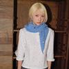 Embroidery Embroidered Triangle Scarf Rose Flower Wool Blend Headscarf Turban  Clothing Accessories