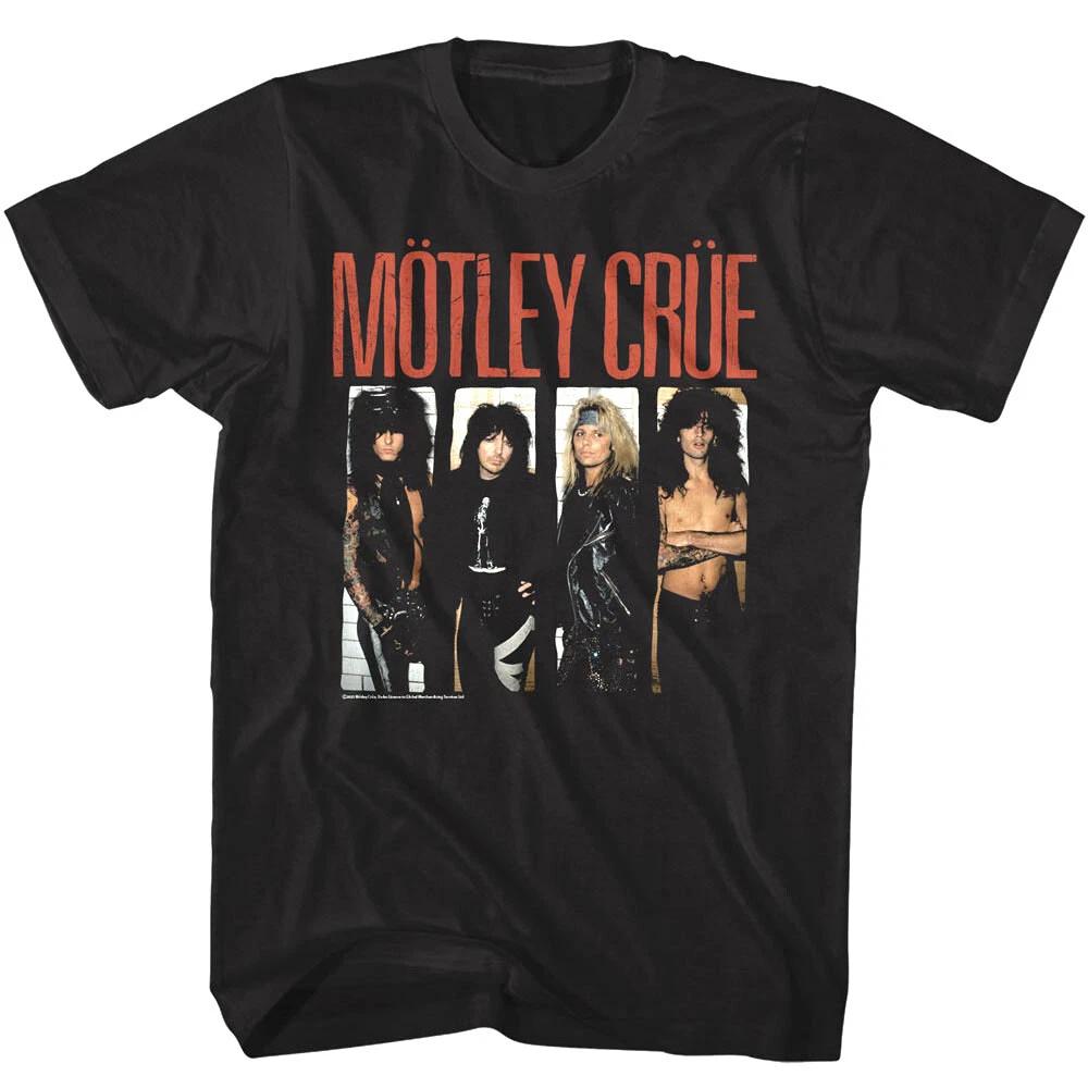 Motley Crue Smokin in The Boys Room Men's T Shirt Song Single Cover Heavy Metal