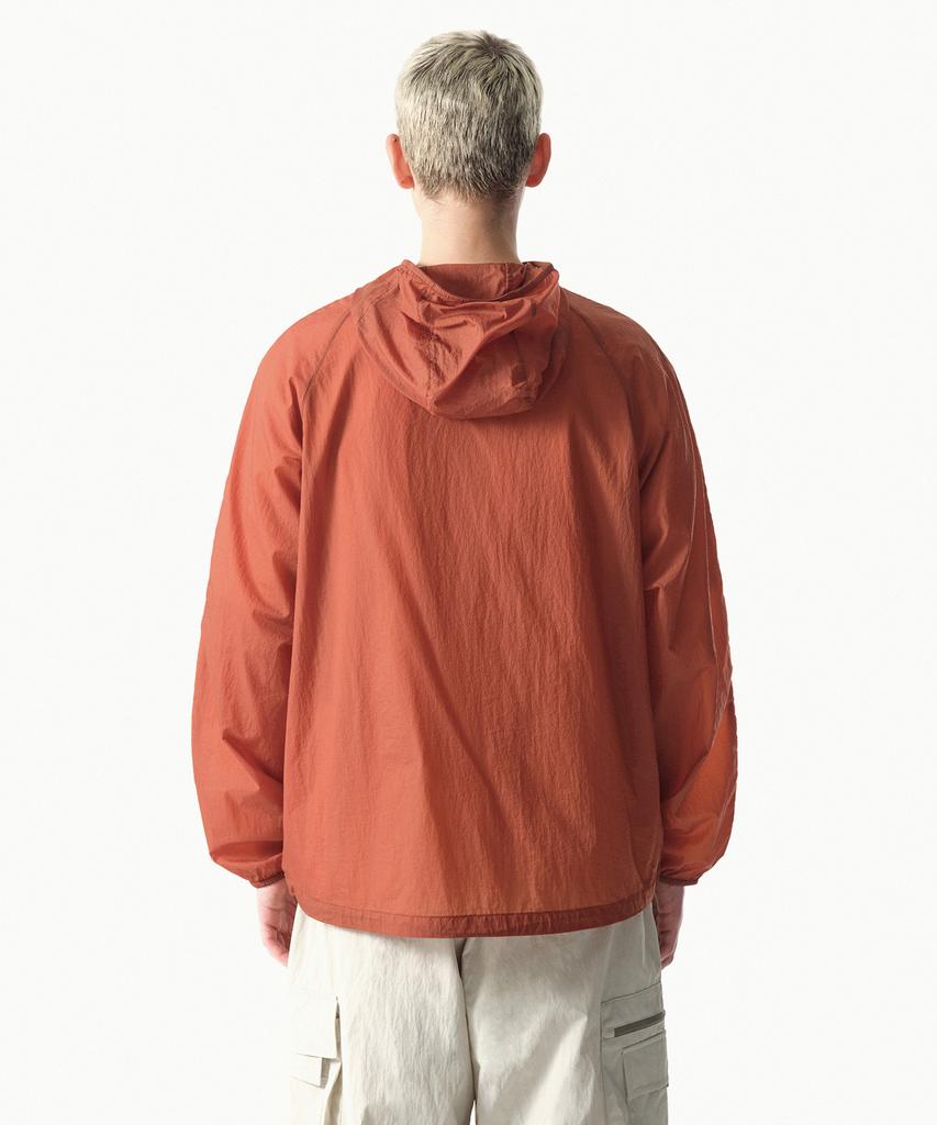 Musinsa Standard [City Leisure] Lightweight Packable Windbreaker Jacket 2 [Orange]
