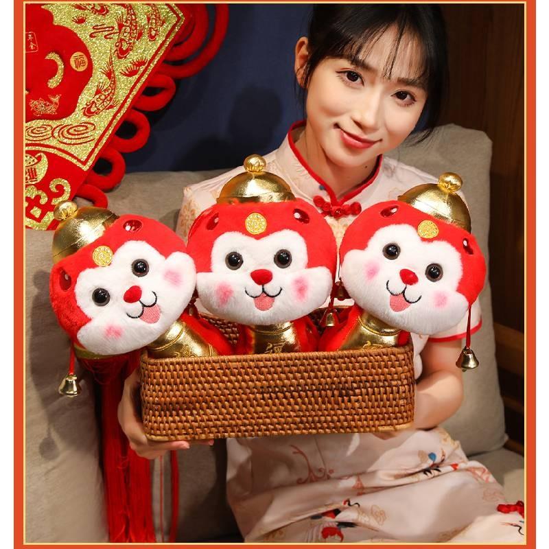 The Year Of Snake Mascot Plush Toy Cute Cartoon Girl Children Holiday Doll Gift