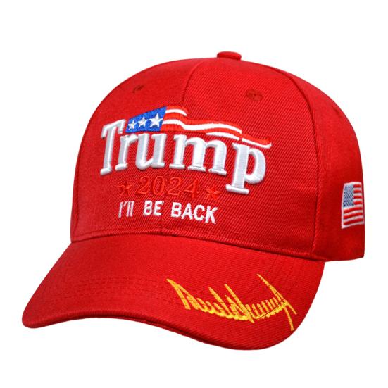 Сетчатая бейсболка 2024 Keep America Great, шляпа Трампа с вышитой буквой, легкая регулируемая шляпа с американским флагом