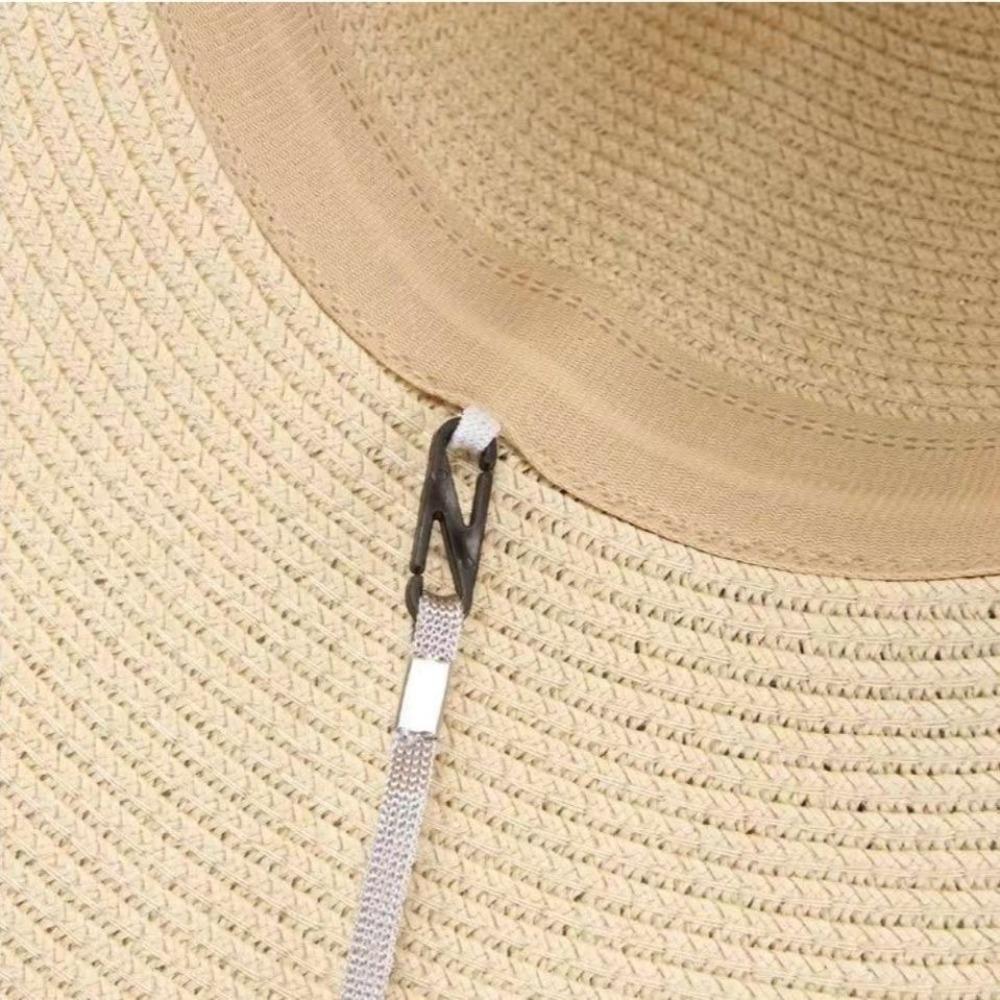 Шнур для подбородка, защищающий от потери, клипсы для ветрозащитного ремешка для шляпы, фиксатор для новой шляпы, солнцезащитная шляпа