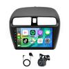 9inch Car Stereo Radio Car-play GPS Navigation Compatible for Mitsubishi Mirage 2012-2019 Android 14