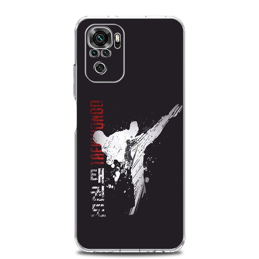 Чехол для телефона для Xiaomi Redmi Note 15 14 13 12 4G 10 11 Pro Plus 5G 14C 13C 12C 10C Прозрачный Мягкий ТПУ Чехол Дзюдо Тхэквондо