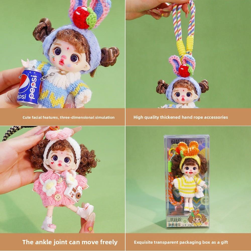 Dreamweaver Sweetheart Plush Keychain Figure With Polyester Fiber Filling For Collectors And Toy Enthusiasts