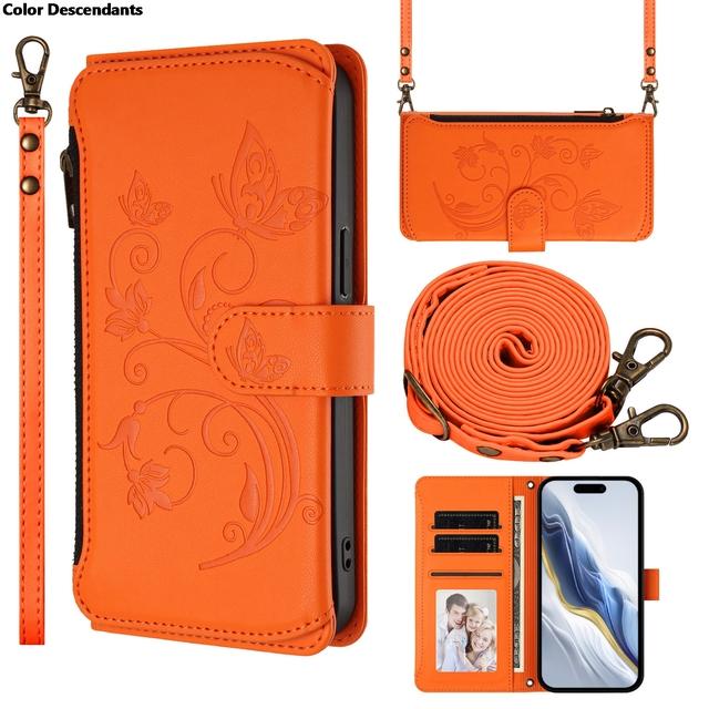 Leather Card Holder Phone Case For OPPO Reno 14 14F 13 13F 12 12F 11 11F 10 9A Pro Wallet Flip Cover