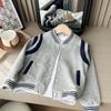 Spring Children's Clothing Baseball Uniform Boys Fashion Sportswear Sweater Button Jacket