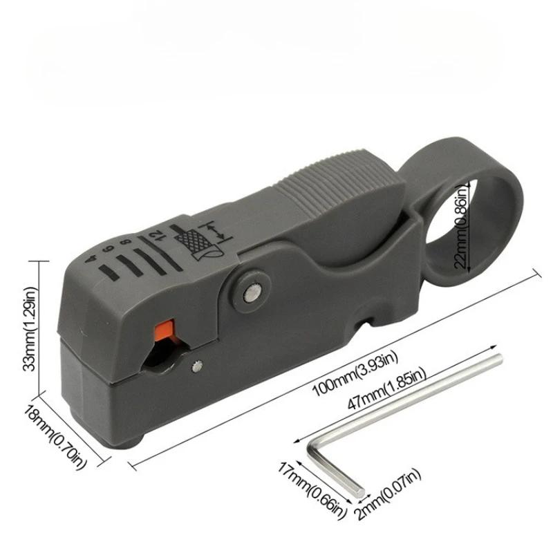 Automatic Stripping Pliers Wire Stripper Wire Coaxial Cable Cutter Tools Cable Stripper Pliers Decrustation Pliers