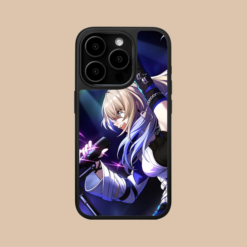 HSR Serval Матовая поверхность Чехол для мобильного телефона для iPhone 17 16 15 14 13 12 11 Air Pro Max Plus Цветная крышка