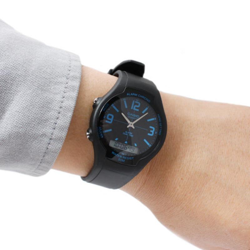 Casio Мужские Черные Часы AW-90H-2B AW-90H-2B