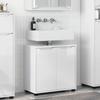 Bathroom Vanity Cabinet High Gloss White 60 x 30 x 60 cm