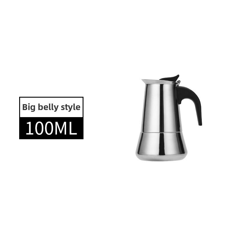 Кофеварка из нержавеющей стали с портативной электрической кофеваркой