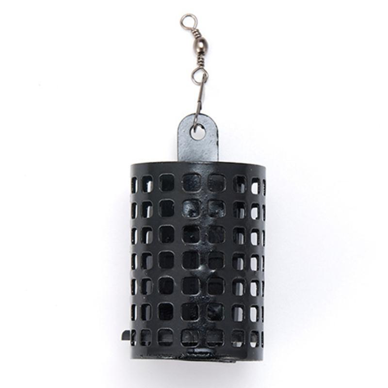 10 шт. Круглые кормушки для рыболовных снастей Клетка Рыболовная приманка Клетка Корзина Ловушка Держатель для приманки Клетка для рыболовных наживок Кормушки