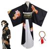 Костюм для косплея Demon Slayer Kimetsu No Yaiba Кибуцудзи Мудзана с изысканным исполнением и дышащей тканью