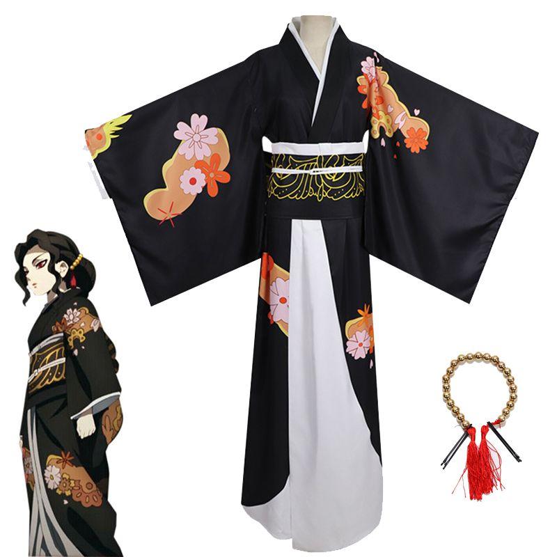 Костюм для косплея Demon Slayer Kimetsu No Yaiba Кибуцудзи Мудзана с изысканным исполнением и дышащей тканью