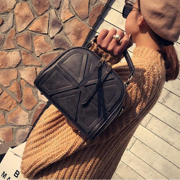 SCIONE Сумки через плечо с кисточками для женщин, кожаная сумка с узором в стиле пэчворк