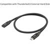 USB-C 3.1 Gen2 20Gbps Extension Cable PD100W Quick Charge 4K Video Compatible with Thunderbolt3