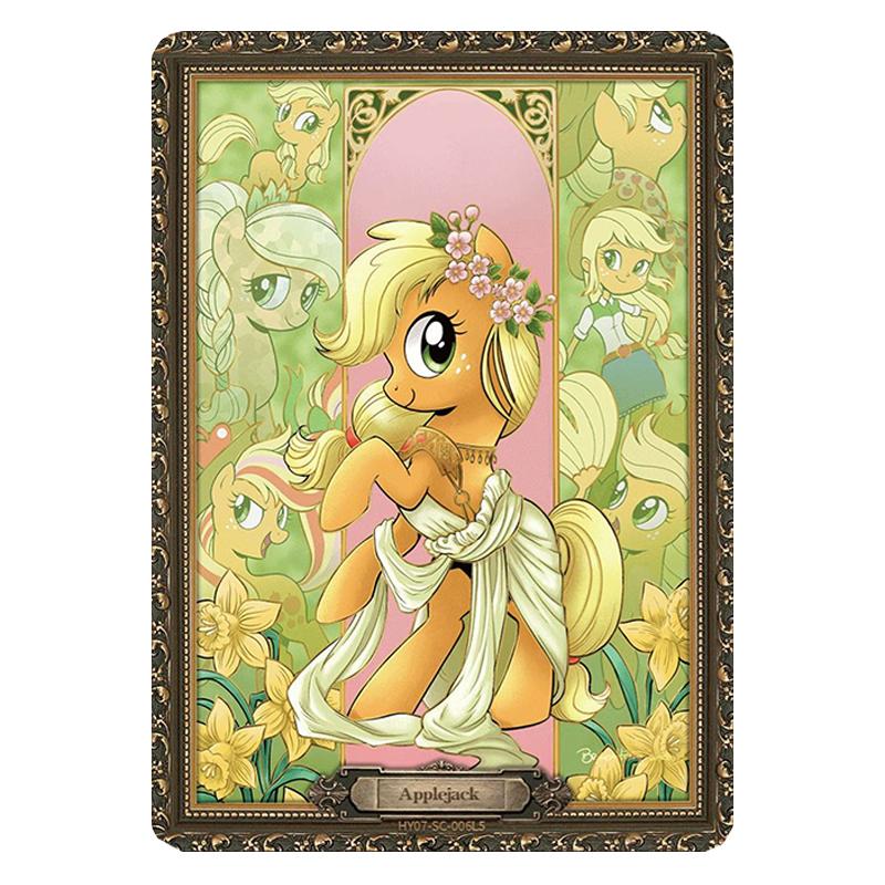 Genuine My Little Pony Card Friendship Eternal 6 7 8 Huiyue Series SC SLR SGR UR Cute Princess Anime Collectible Cards Toy