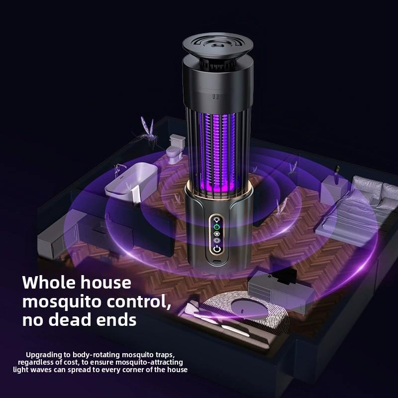 Lámpara antimosquitos eléctrica USB portátil silenciosa para interiores y exteriores