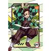 ENSKY Demon Slayer: Kimetsu No Yaiba Tanjiro Kamado 10 X 14.7cm Art Crystal Jigsaw Puzzle 126 Pieces ART CRYSTAL JIGSAW 126-AC72