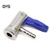 Super Wind Car MotorBicycle Tyre Tire Inflator Air Pump Valve Chuck Connector