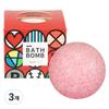 Corecos Bubble Bath Bomb Deep Kiss, 140g, 3 Pieces