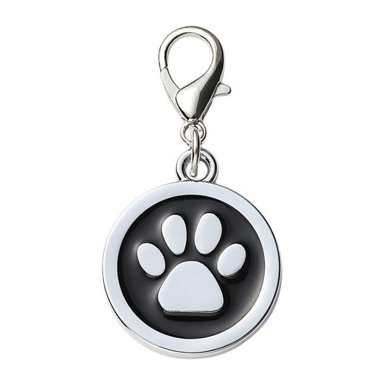 Ошейник для собак, устойчивый к ржавчине, декоративный, устойчивый к коррозии, двусторонний, с бесплатной гравировкой, для собак, кошек, идентификационная бирка, аксессуары для домашних животных