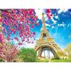 5d Diy Алмазная картина Здание Пейзаж Вышивка крестом Мозаика Вышивка Замок Домашний декор Подарок ручной работы