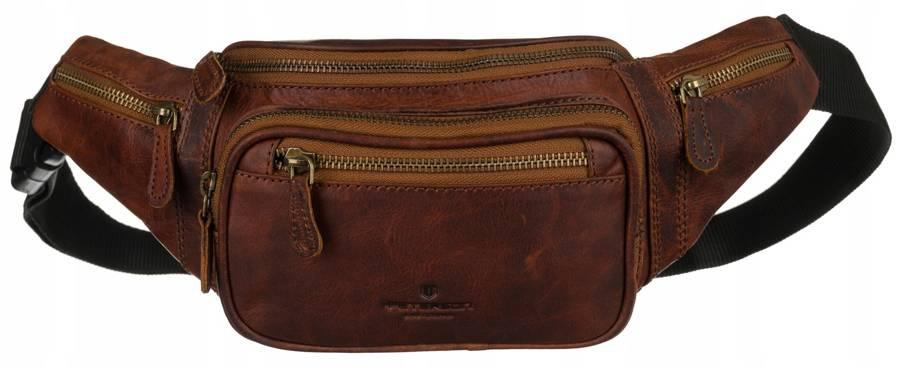 Men's leather pouch - Peterson