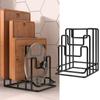 Metal Cutting Board Rack Black Kitchen Supplies New Chopping Board Holder Restaurant Home Kitchen