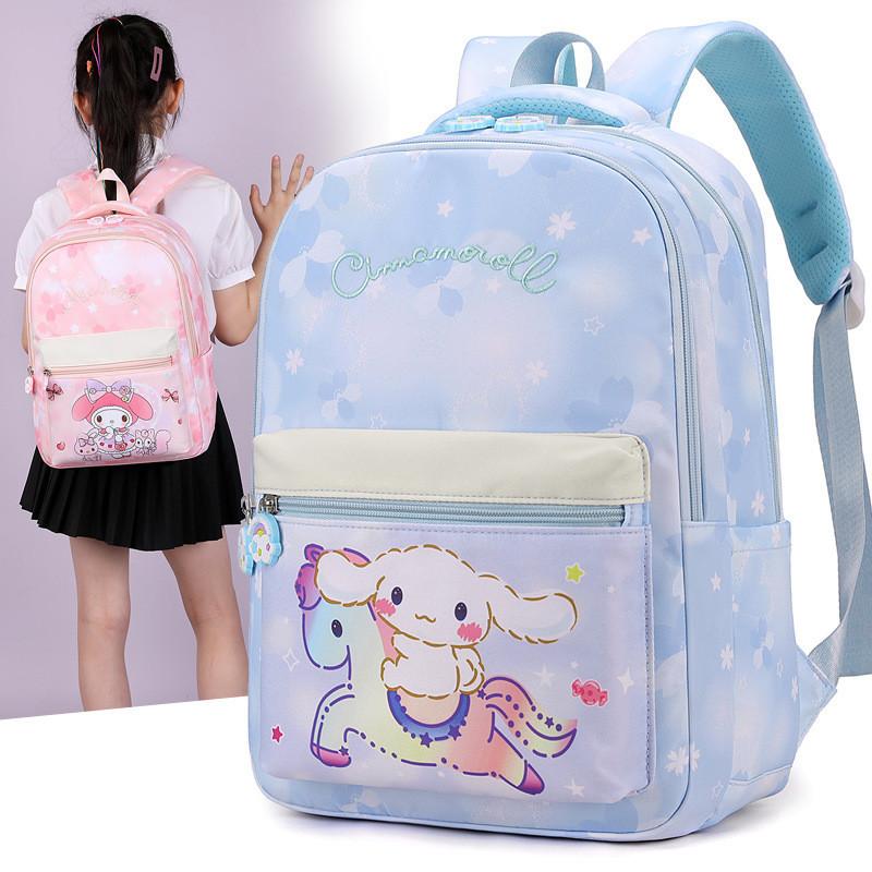 Adorable Cartoon Nylon Backpack For Kids Lightweight And Fashionable Design