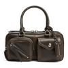 Charles & Keith Винтажная сумка-тоут с множеством карманов Женские сумки Черная CK2-30840585