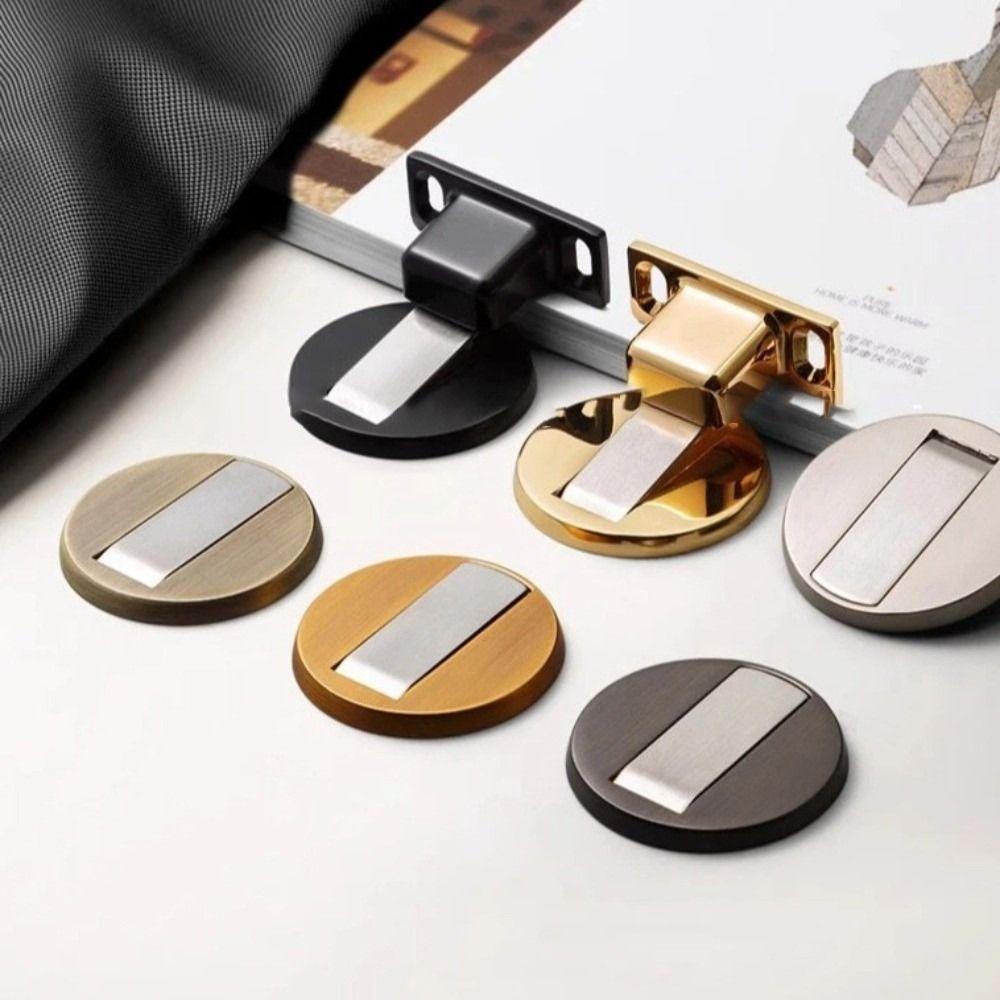 Concealed Door Catch Floor-mounted Door Top New Door Stopper