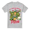 Teenage Mutant Ninja Turtles Mens Pizza Christmas T-Shirt