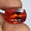 AA++   17.95 Ct Natural Orange Sapphire Cushion Cut Loose Gemstone