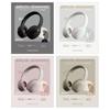 Green House Wireless Low Reduced Sound Pink Headphones, Latency, AAC, Built-in Microphone, ANC, Bluetooth, Delay, (GH-HPBB-PK)