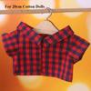 Multicolors Doll Clothes Toys Accessories Mini Clothes Doll T-shirt  15/20cm Cotton Stuffed Dolls