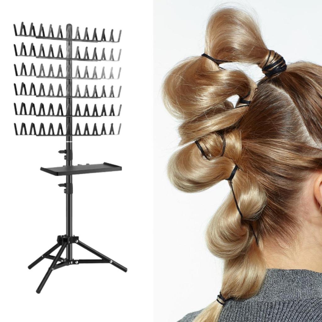 Braiding Hair Rack,Hair Extension Holder Hanger,Display Stand,Standing Divider Rack Height