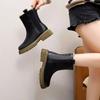 Женская обувь Ботильоны До щиколотки Утепленные Снежные ботинки для женщин Зимний тренд 2025 Большой размер Теплые Распродажа Работа Высокое качество Новинка на Слипонах