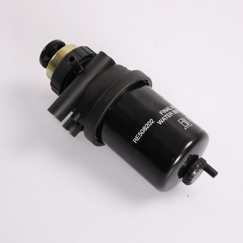 Fuel Filter RE508202 22556138 7090659 With Hand Pressure Pump For JOHN DEERE Excavator Fuel Water Separator Assembly