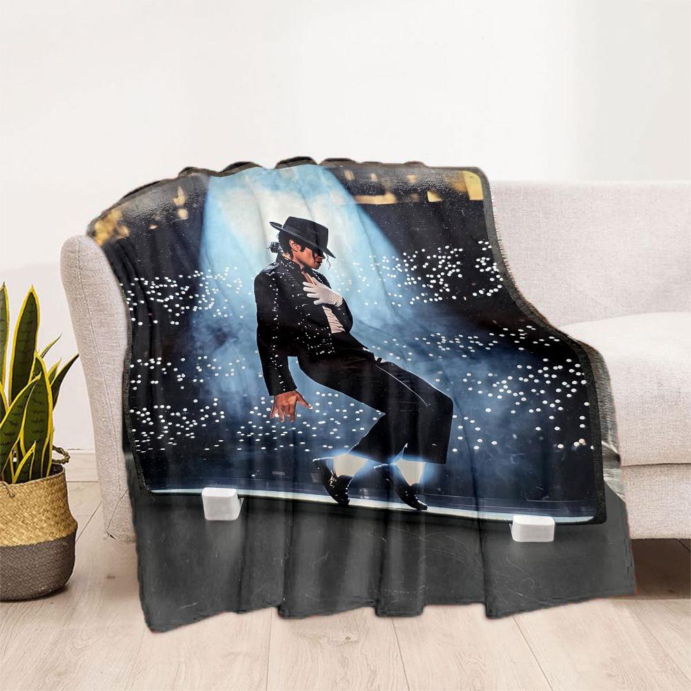 Michael Jackson 166 Blanket Soft & Cozy Great for Couch Livingroom Sofa for All Occasions Warmthful Decor Ideal Gift For Birthday Valentine'S Day