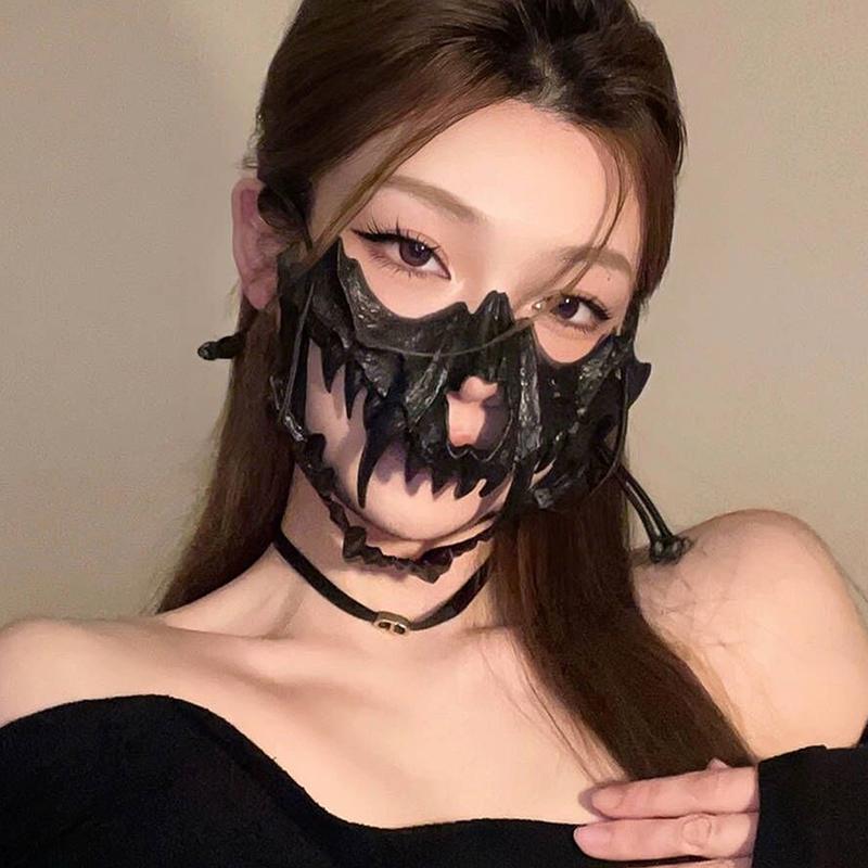 Маска на Хэллоуин Маска на пол-лица, Драконий Бог, Свирепый Тигр, Ночная Вилка, Человек-Тенгу, Волк, Маска для выступлений, Черепа, Маски