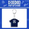 Stray Kids KARMA 4-й Альбом Pop-Up Store Джерси Акриловый Брелок, Подвеска в виде Футбольной Формы, Брелок-Подвеска для Сумки с Мерчем Kpop для Фанатов