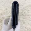 Used Good condition PRADA long wallet, black, nappa leather, logo, gold