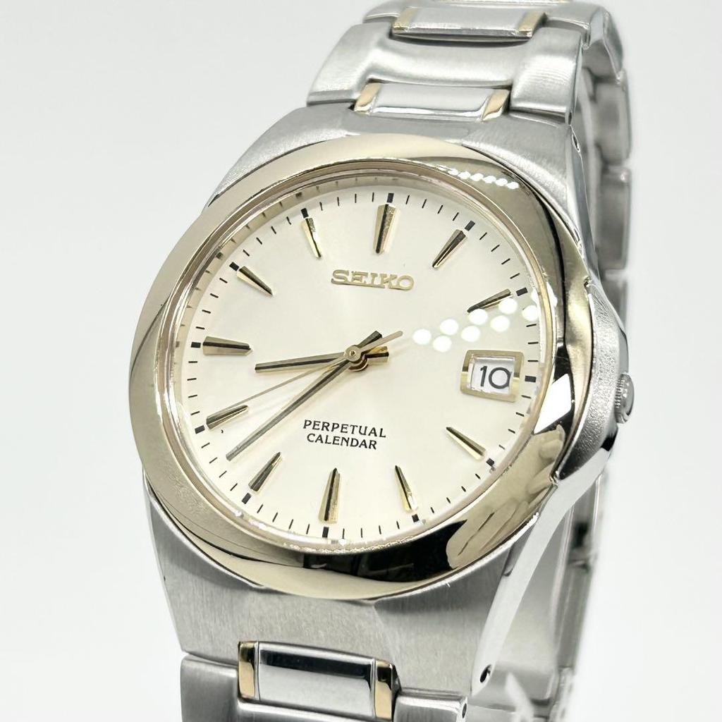[USED] SEIKO PERPETUAL CALENDAR Quartz Watch